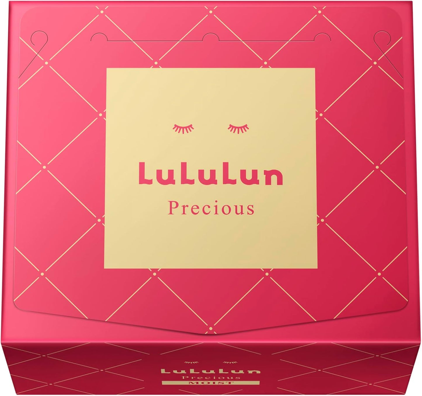 Paquete de mascarillas faciales LuLuLun Precious Pack RED de 32 unidades