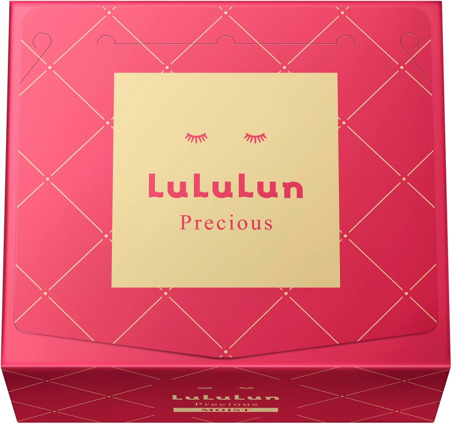 Paquete de mascarillas faciales LuLuLun Precious Pack RED de 32 unidades