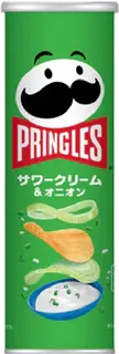 Pringles Sour Cream & Onion — reference packaging; actual pack size to be confirmed