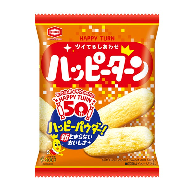 Kameda Happy Turn — reference packaging; actual pack size to be confirmed
