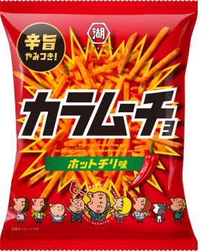 Koikeya Stick Karamucho Hot Chili — reference packaging; actual pack size to be confirmed