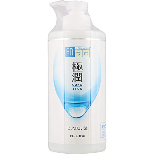 Loción hidratante súper hialurónica Rohto Hada Labo Gokujyun (botella con bomba, 400 ml)