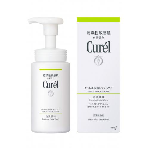 Curel Sebum Trouble Care Foaming Cleanser 150ml
